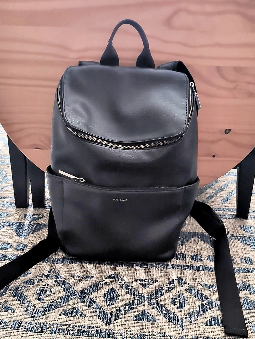 Matt & Nat Fabi Mini Backpack Black